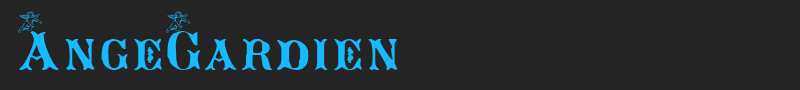 AngeGardien font