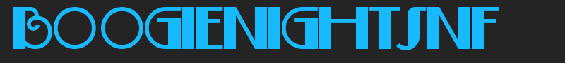 BoogieNightsNF font