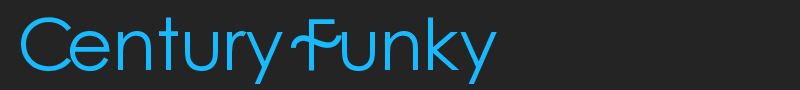 Century Funky font