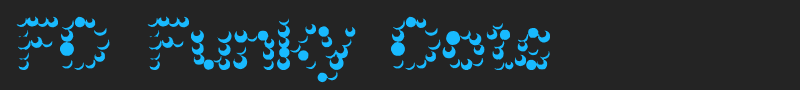 FD Funky Dots font