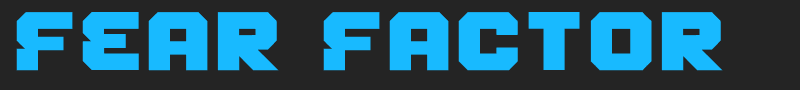 Fear Factor font