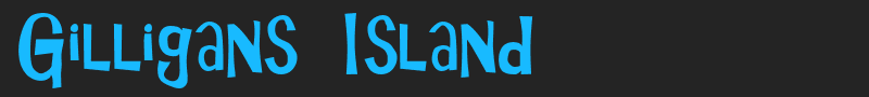 Gilligans Island font