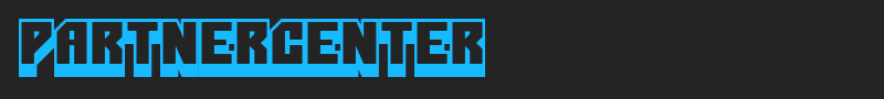 PartnerCenter font