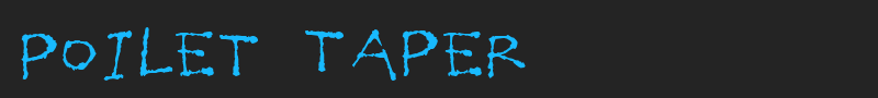 Poilet Taper font