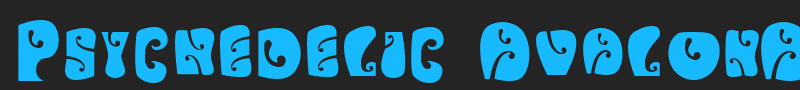 Psychedelic AvalonA font