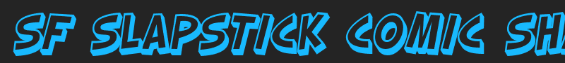 SF Slapstick Comic Shaded font