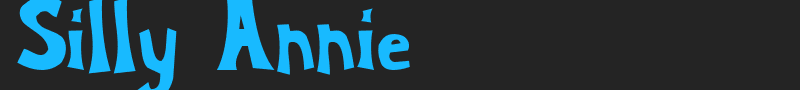 Silly Annie font