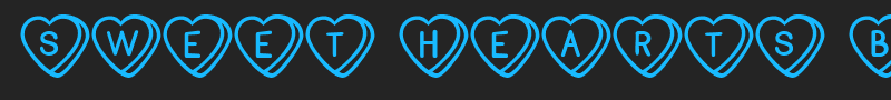Sweet Hearts BV font