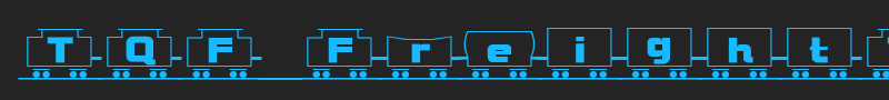 TQF_FreightTrain font