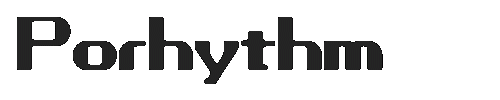 The Porhythm Font