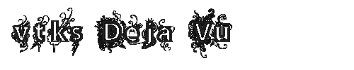 The vtks Deja Vu Font