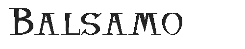 The Balsamo Font