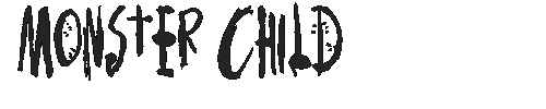 The Monster Child Font