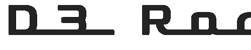 The D3 Roadsterism Italic Font