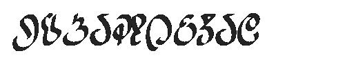 The WizardSpeak Font