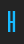 H Electronica font 