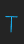 T Amputation font 