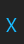 X Adam font 