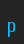 p Butter font 