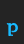 p Parsons font 