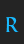 R Roman Caps font 