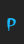 p Treasure font 