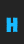 H HippoCritic font 