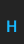 H Surface font 