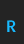 R Surface font 