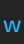 W Surface font 