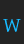 W Temporarium font 