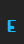 E Spaceship Bullet font 