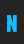 N Shredded font 