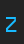 Z Blue font 