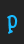 P Frosty font 