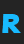 R Ruffian bold font 