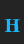 H Blindfold font 