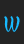 W Colourbars font 