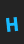 H dDAFTt-UPPERcase font 