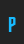 P Final Frontier Old Style font 