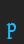 p Hultog font 