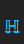 H Hungover Outline font 