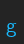 g Nova font 