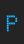 P Texas LED font 