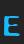 e Trapped font 