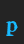 p Wiggly font 