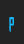 P Inevitable BRK font 