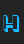 h Polygon Power font 