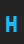 H Screengem font 