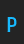 P Binary font 